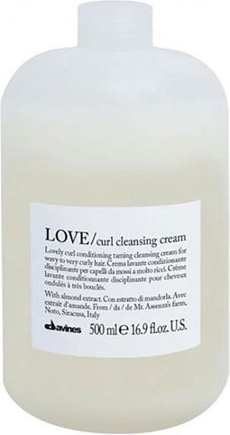Davines LOVE CURL Cleansing Cream 500 ml - Normale shampoo - Voor Krullend haar