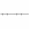 vidaXL - Ophangset - voor - schuifdeur - 213 - cm - koolstofstaal