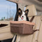 PetSafe Happy Ride Booster Seat - Zitverhoger voor kleine honden - Verstelbaar en wasbaar - Bruin - Small