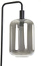 Light & Living Lekar - Vloerlamp 155cm - Zwart