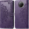 iMoshion Hoesje Geschikt voor Xiaomi Redmi Note 9T (5G) Hoesje Met Pasjeshouder - iMoshion Mandala Bookcase - Paars