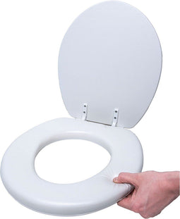 Zachte toiletzitting met deksel - WC bril Soft - kussen