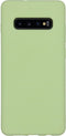 Accezz Samsung Galaxy S10+ - Back Cover - Schokabsorberend - Groen