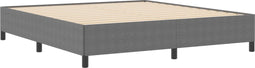 vidaXL - Bedframe - Lichtgrijs - 180x200 - cm - Corduroy - Stof