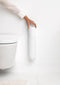 Brabantia MindSet WC Borstel met houder - Siliconen - Vrijstaand en hangend - Mineral Fresh White