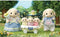 Sylvanian Families 5735 Familie Bloemen Hangoor Konijn- 5 fluweelzachte speelfiguren