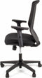 Linea bureaustoel Tekna 01 - ergonomisch EN1335 - multi verstelbaar - max. draagvermogen 110kg - zwart - LF-2011003