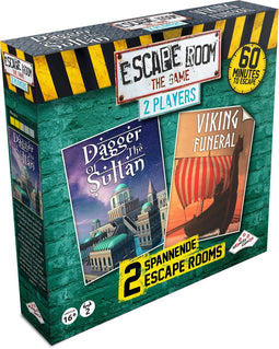 Escape Room The Game voor 2 spelers (Dagger of the Sultan & Viking Funeral) - Breinbreker