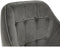 Armstoel DKD Home Decor Gouden Donker grijs Metaal 74 x 74 x 90 cm