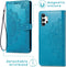 iMoshion Hoesje Geschikt voor Samsung Galaxy A32 (5G) Hoesje Met Pasjeshouder - iMoshion Mandala Bookcase - Turquoise