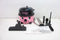 Numatic Hetty HET180 - Stofzuiger met zak - 8l inhoud - 10m snoerlengte - Roze