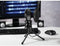 Hama MIC-USB Stream - USB-pc-microfoon met pop-bescherming en statief - Zwart