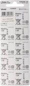 Vinnic L1154F - Alkaline Knopbatterij - 10 stuks (10-pack)