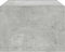 vidaXL - Tv-meubel - met - LED-verlichting - 75x35,5x25 - cm - betongrijs