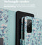iMoshion Hoesje Geschikt voor Samsung Galaxy S20 FE Hoesje Met Pasjeshouder - iMoshion Design Bookcase smartphone - Blauw / Blue Flowers