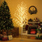 Coast LED Berkenboom - 155 cm - Warmwit - Zilver - Metalen Standaard