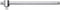 Gedore RED R65200049 3300408 T-greep 1 stuk(s)