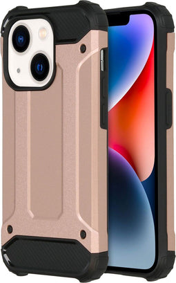 iMoshion Hoesje Geschikt voor iPhone 14 Pro Hoesje - iMoshion Rugged Xtreme Backcover - Rosé Goud