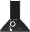 ETNA AP360ZT - Wandschouw afzuigkap - 59,8 cm - Zwart
