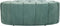 Kruk DKD Home Decor Polyester Groen Hout MDF (122 x 51 x 46,5 cm)
