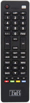 T'nB TCUN06 - Set-topbox - Afstandsbediening met drukknoppen - Zwart