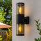 Globo Xeloo - Wandlamp - 2 lichtpunten - Zwart - 32014-2BS