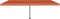 vidaXL - Luifel - vrijstaand - handmatig - uittrekbaar - 600x300 - cm - oranje - bruin