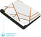imoshion E-reader Hoesje - Geschikt voor Tolino Epos 3 - Design Slim Hard Case Sleepcover Bookcase met stand - White Graphic