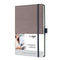 Sigel notitieboek A5 - Conceptum - 194 pagina's - 80 grams - dots - taupe - SI-CO691
