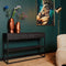 StarFurn Sidetable New York Mangohout Zwart 2 Lades