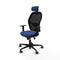 Piqueras y Crespo Jorquera 1D036G2 - Bureaustoel met hoofdsteun - Verstelbare hoogte - Marineblauw
