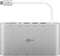 Goobay 62113 - USB-C Multiport Adapter - 60W Power Delivery - Zilver