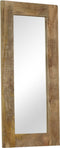 vidaXL - Spiegel - 50x50 - cm - massief - mangohout