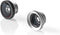 Nedis Set Cameralenzen - Gebruikt voor: Smartphone / Tablet - 3-in-1 - Type lens: Brede Hoek / Macro / Visoog - Schroef en Plug