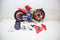 Sonic Prime - Kinderfiets - 12 inch - Handrem - Blauw Rood
