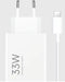 Xiaomi MDY-16-EF - Wandlader 33W met USB-C kabel - Wit