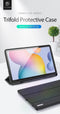 Dux Ducis Domo - Samsung Galaxy Tab S6 Lite - Hoes met auto-wake functie - Tri-fold design