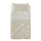 Set beddengoed HappyFriday Basic Kids Little star Beige Wieg voor baby's 2 Onderdelen