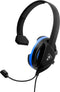 Turtle Beach Recon Chat - Headset - Brilvriendelijk - Blauw Zwart