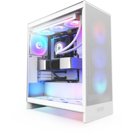 NZXT H7 Flow (2024) - Midi Tower PC - ATX EATX micro ATX Mini-ITX - Wit