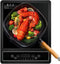Royalty Line® EIP2000 - Inductie Kookplaat - 2000W 1 Kookzone met Timer - Zwart