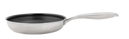Thermos Thermoclad Pannenkoekenpan - 24 cm - PFAS-vrije keramische anti-aanbaklaag - RVS/Zilver