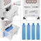 Monzana Mobiele Airco Ventilator - 4 in 1 - 3.5L - Wit Zwart