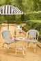 In The Mood Collection Osborn Parasol - Stokparasol - Kantelbaar - Zwart Wit (1 stuk)