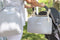 Organizer tas voor kinderwagen Mi bollito Lichtgrijs 15 x 24 x 40 cm