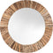 D - Livingfurn - Spiegels Dakota Mirror - 40x40x4 - Riverwood