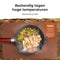 Castagnola - Lederlook Placemat - Antislip Waterafstotend 45x30 cm - Bruin