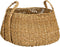 Mica Decorations Plantenmand - Set van 3 - H25 x Ø35 cm - Bruin (set van 3)