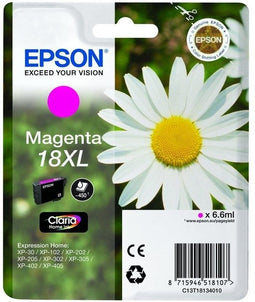 Epson C13T18134022 - Inktcartridge - Claria Home inkt - Magenta