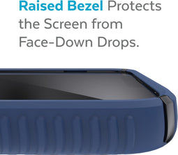 Speck Presidio2 Grip - Back Cover - MagSafe geschikt - Bacteriedodende Microban - Blauw